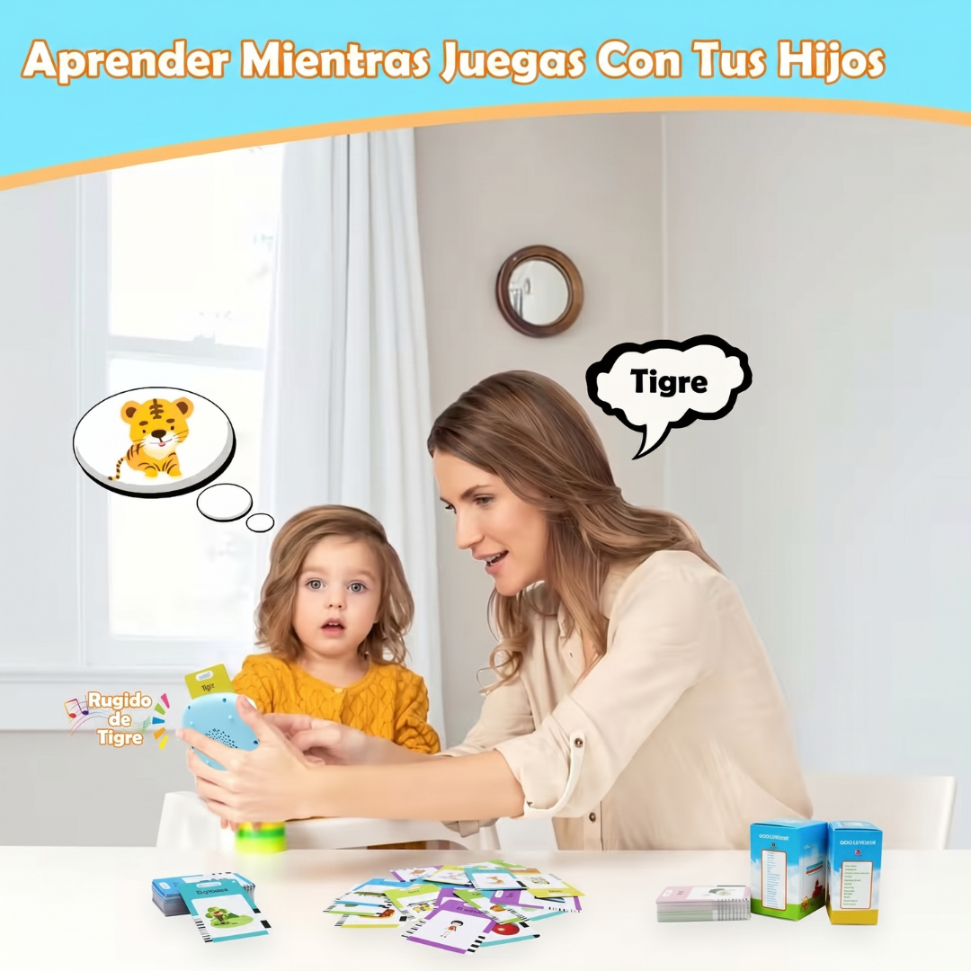 Mi Primer Tutor: Lector interactivo con 224 palabras y 12 temas